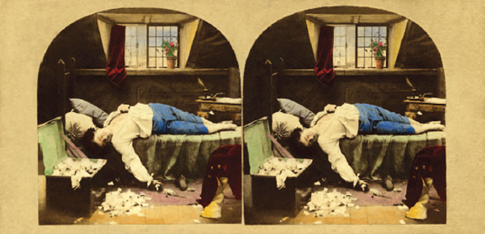 Michael Burr: The Death of Chatterton (1861)